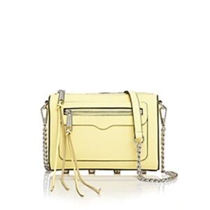 Rebecca Minkoff Avery NEW IN BAG! Soft Yellow Crossbody 2018 edition
